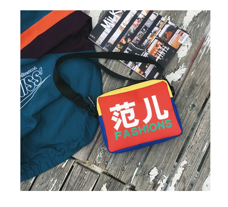 Menghuo Nylon Handbags Women Shoulder Bags Ladies Men Chinese Print Crossbody Small Bags for Women Cross Body Nylon Bag Female_30-2_20