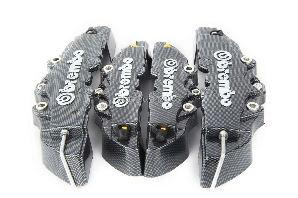 Black Faux Carbon Fiber Brembo Caliper Covers Brembo Style Universal