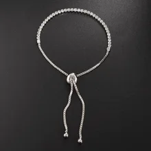 Золотой браслет регулируемый Серебряный розовое золото Женская Девушка горный хрусталь Boho цыганский браслет лучший друг Подарочные Браслеты Mujer Moda