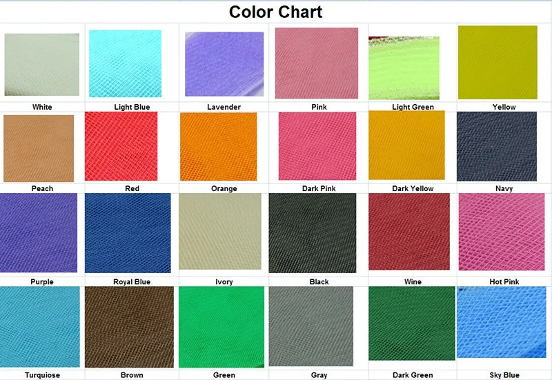 CC COLOR CHART