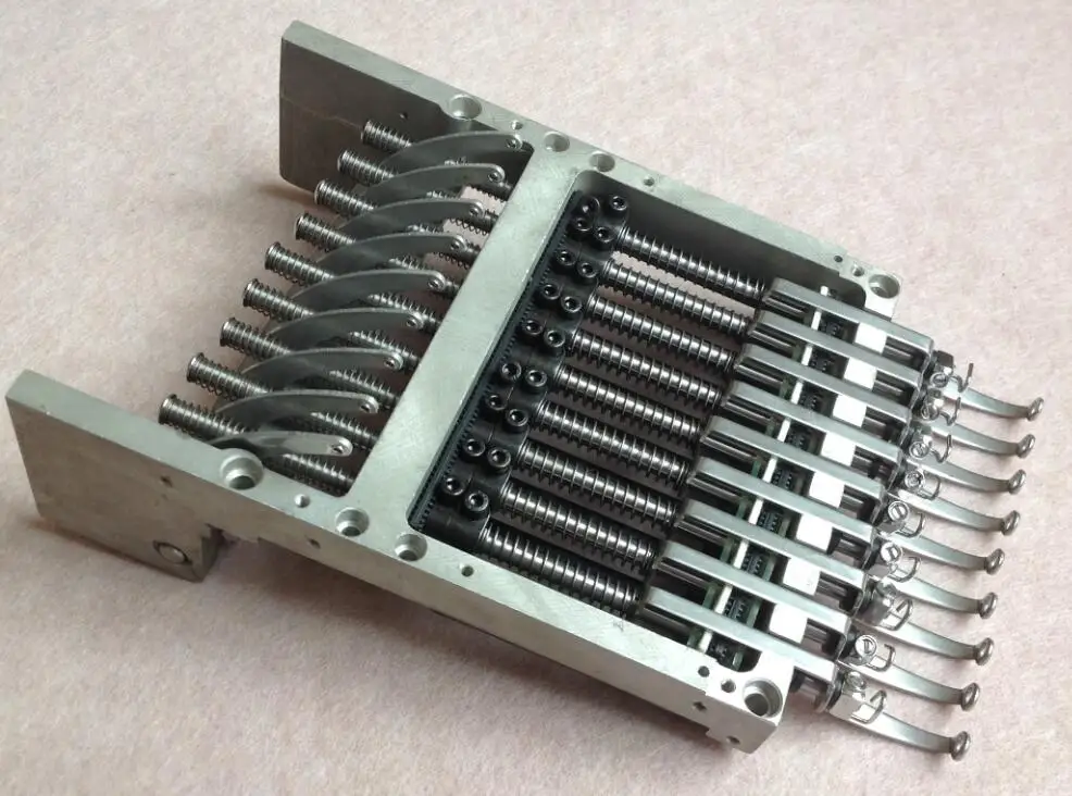 

9 colors 12 needles Needle Bar Case Assembly Set taller style for some of Tajima Feiya etc. China embroidery machine spare parts