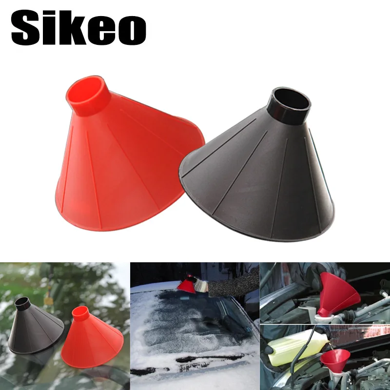 

1pcs Auto Ice Scraper Remover Magic Shovel Cone Shaped Outdoor Winter Car Tool Snow Windshield Funnel Ice Scraper ijsschraper