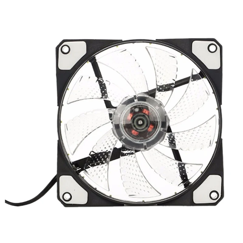 120mm PC Computer 16dB 33 LEDs Case Fan Heatsink Cooler Cooling with