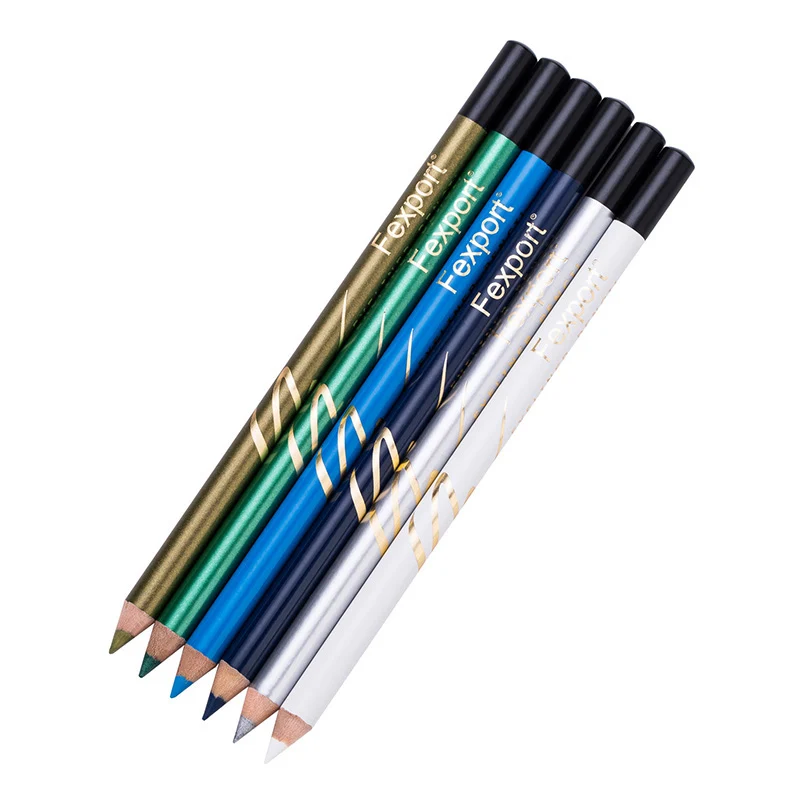 6/макияжа, 12 штук в комплекте, карандаши для губ, подводка для глаз, красочные Водонепроницаемый длинные-стойкий для бровей ручка Красота инструмент MH88 - Цвет: as picture