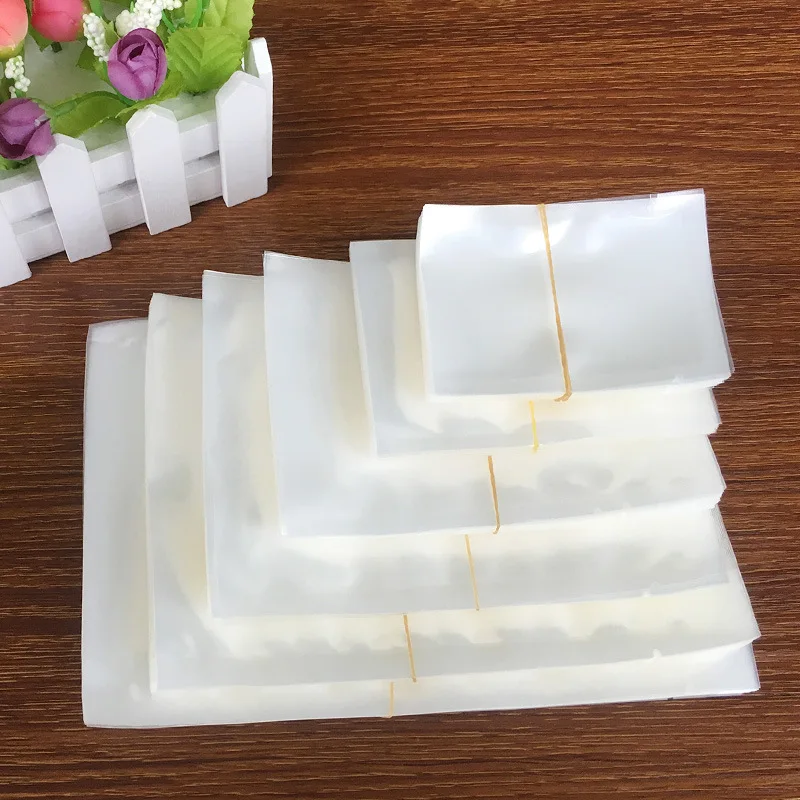 100pcs Environmentally Friendly Transparent Vacuum Bag Food Fresh Light