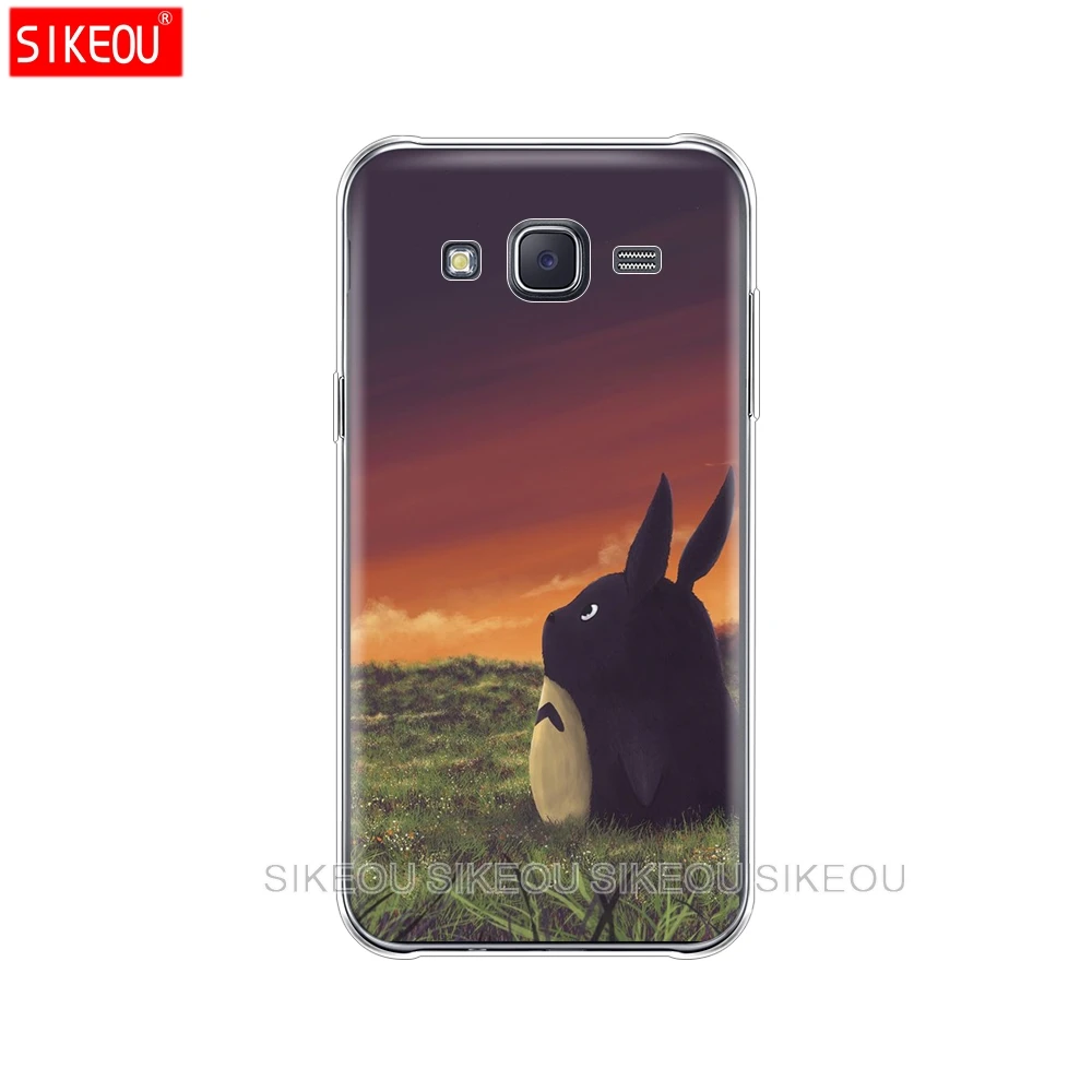 Силиконовый чехол для телефона Samsung Galaxy J1 J2 J3 J5 J7 MINI 2016 2015 prime Тоторо без