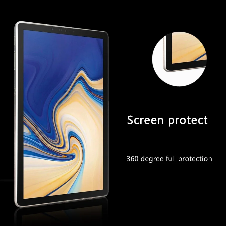 Чехол для Samsung Galaxy Tab 2 3 4/Tab A A2 A6/Tab E/Tab S2 S3 S4 7 0 8 9 6 10 1 Pro 5 мягкий силиконовый чехол