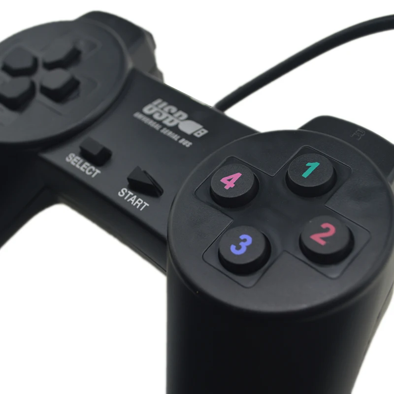 

Black Wired USB Gamepad Joystick Joypad Gamepad Game Controller For Game Console For Win9X/2000/XP For Vista Controle