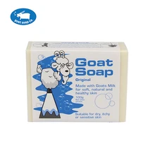 GoatMilk Премиум ручной работы оригинальные увлажняющие средства для козьего мыла, Мягкая натуральная здоровая кожа, облегчение от eczema, псориаза, дерматита