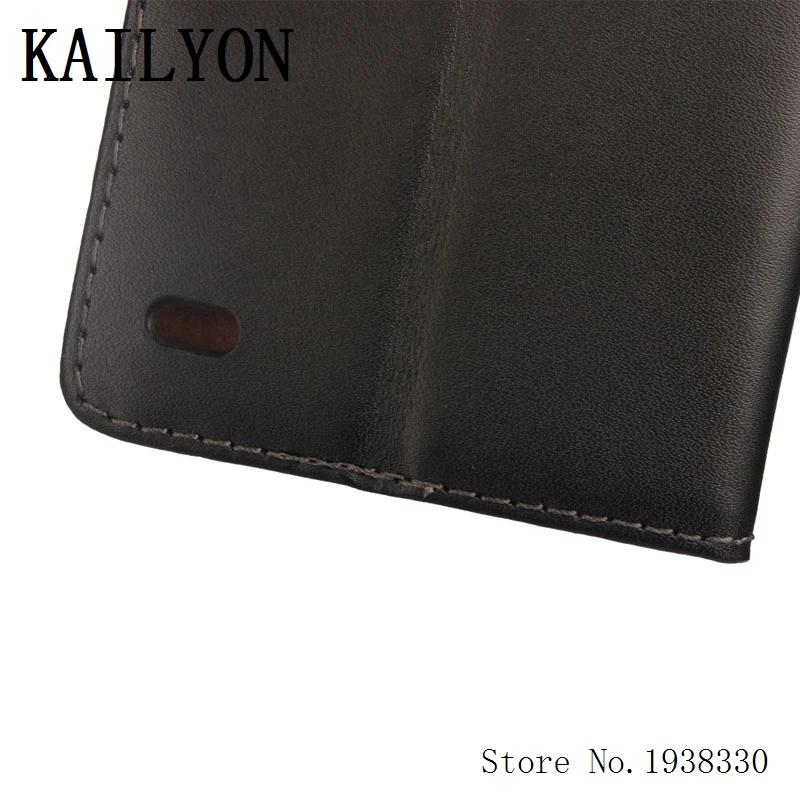 Kailyeon Роскошный чехол из натуральной кожи для Sony Xperia C4 Dual E5303 E5306 E5353 откидной Чехол