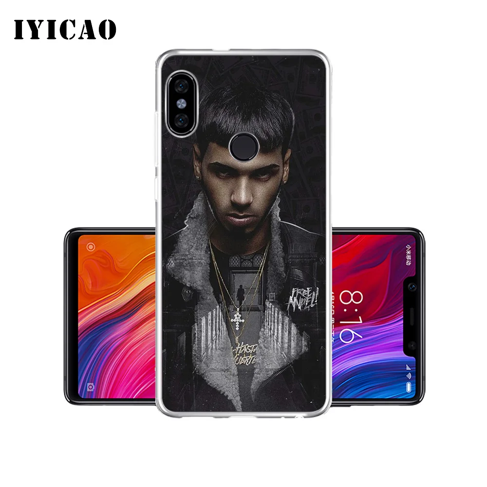 IYICAO Anuel aa Ozuna Мягкий силиконовый чехол для телефона в стиле хип хоп Xiaomi Redmi 4A 5A 6A Note 7