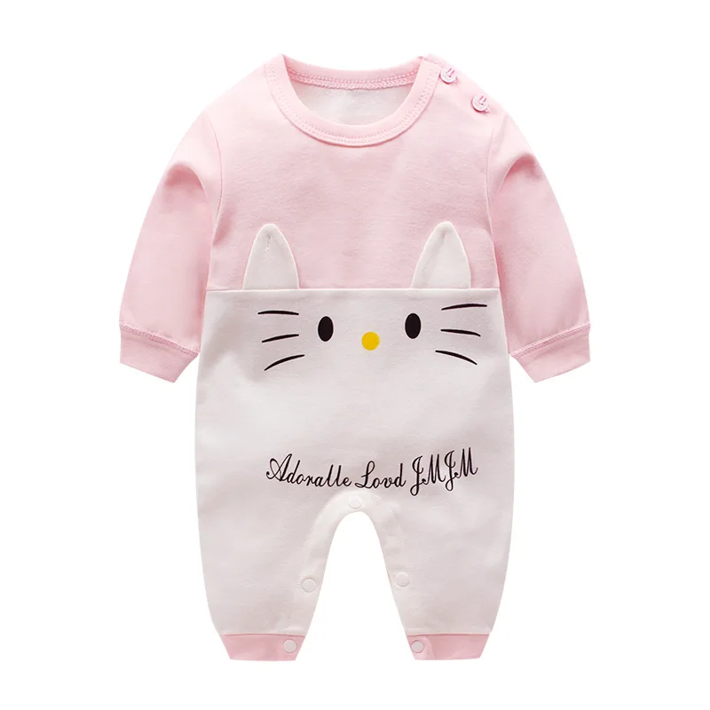 

Newborn baby clothes 100% Cotton Long Sleeve Spring Autumn Baby Rompers Soft Infant Clothing toddler baby boy girl jumpsuits