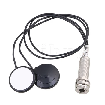 

Yibuy Mandolin Dual Twin Internal Sensor Transducer Pickup with 1/4 inch Endpin Jack