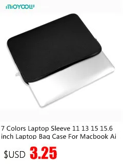 Новый бренд сумка для ноутбука 11 ", 13", 15 ", 15.6 дюймов чехол для MacBook Air Pro 12 ", 13.3", 15.4 ", 15.6 "Бесплатная доставка 2017