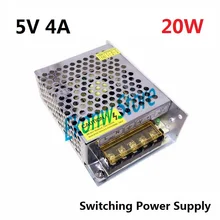 20W 5V 4A Switching Power Supply Factory Outlet SMPS Driver AC110-220V to DC5V Transformer for LED Strip Light Module Display