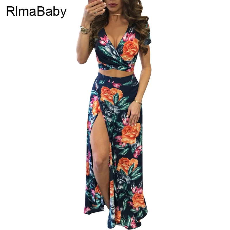 Pieces floral maxi dress Clearance