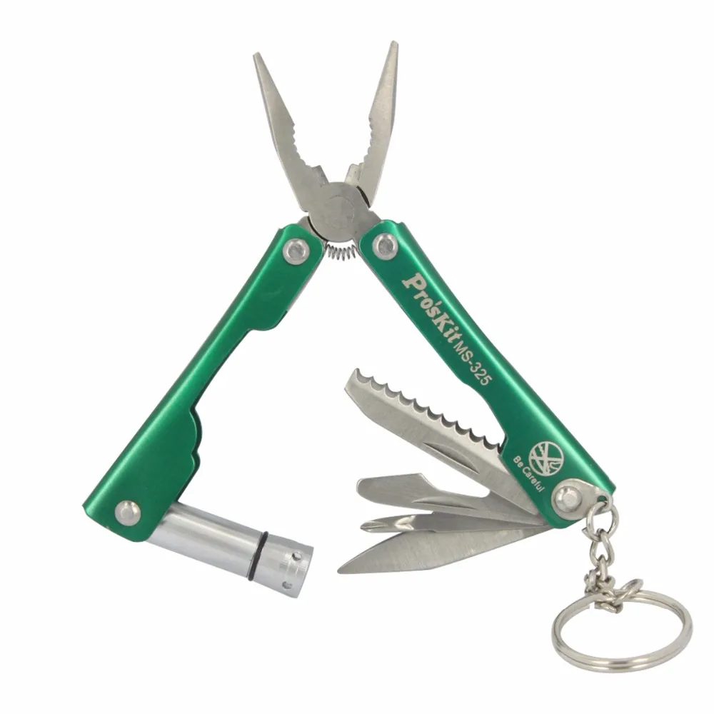 Free Shipping Pro'skit MS 325 7 In 1 Multi Function Pocket Tool Key