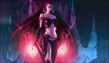 

Magic Board Game LILIANA OF THE DARK REALMS table mousepad mgt big Pad tcg cards ygo playmat play mat playmats with storage bag