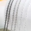 ACLOVEX 10m/lot Width 2mm Metal Iron Rolo Link Chains Bulk Gold Silver Color Necklace Chain Bracelet Findings For Jewelry Making ► Photo 3/6
