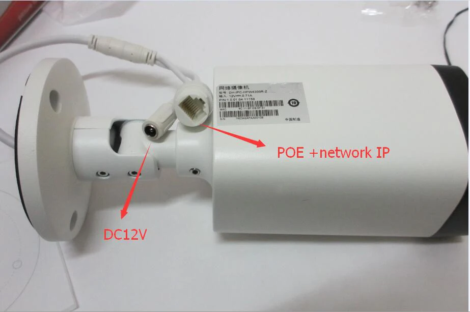 DH 4MP POE CCTV камера iPC HFW4431R Z 2 8 ~ мм 12 варифокальный Моторизованный объектив