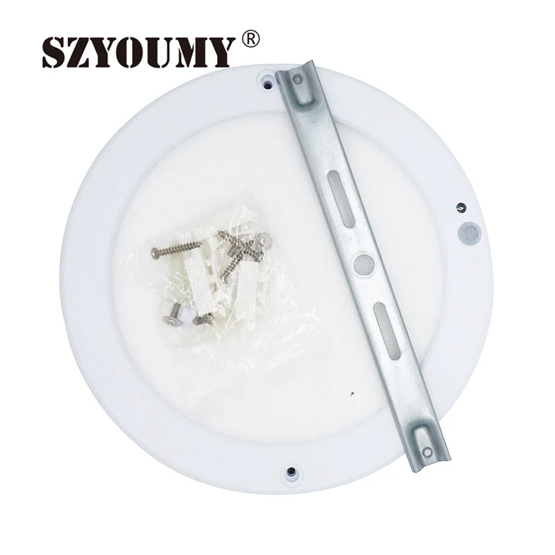 

Szyoumy 15W Ultra Thin Panel Light Built In Driver With Human Body Infrared Detector Motion Square Round Surfac Mounted Light