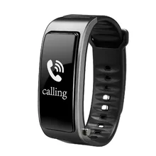 Гарнитура обсуждение Smart Браслет монитор сердечного ритма спортивные Смарт-часы Шагомер Фитнес трекер Браслет