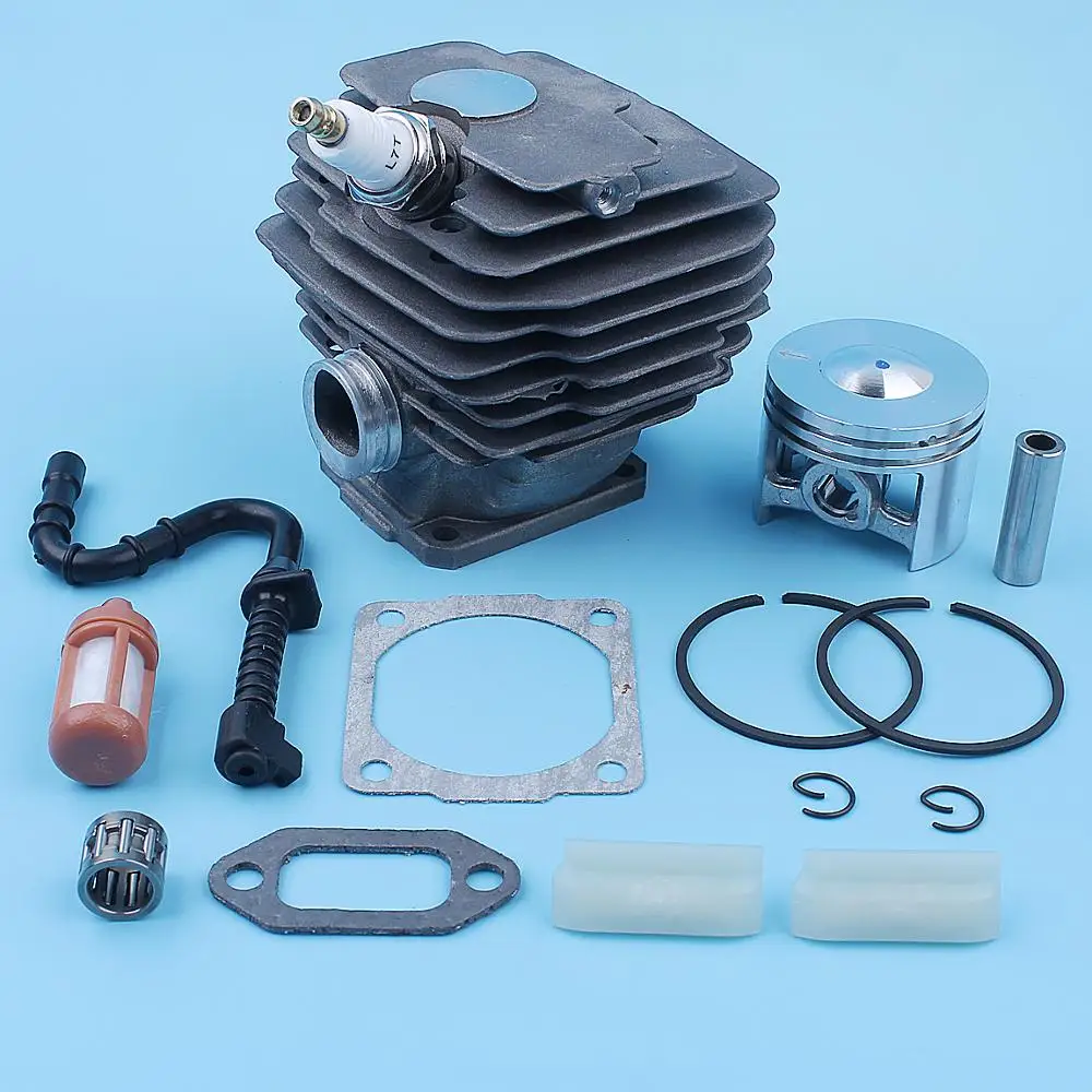 

46mm Cylinder Piston Gasket Kit For Stihl 028 028AV 028 SUPER Q W WB Wood Boss Chainsaw 1118 020 1203 Bar Fuel Line Filter