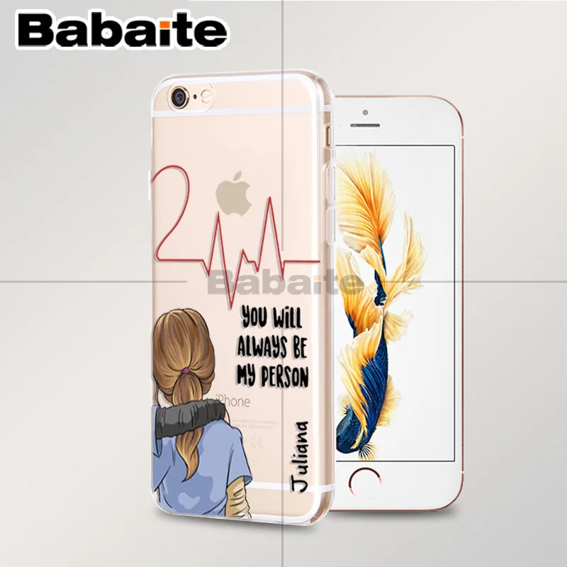 Babaite American TV Series Riverdale Betty and Veronica Friendship phone Case for Apple iPhone 8 7 6 6S Plus X XS max 5 5S SE XR