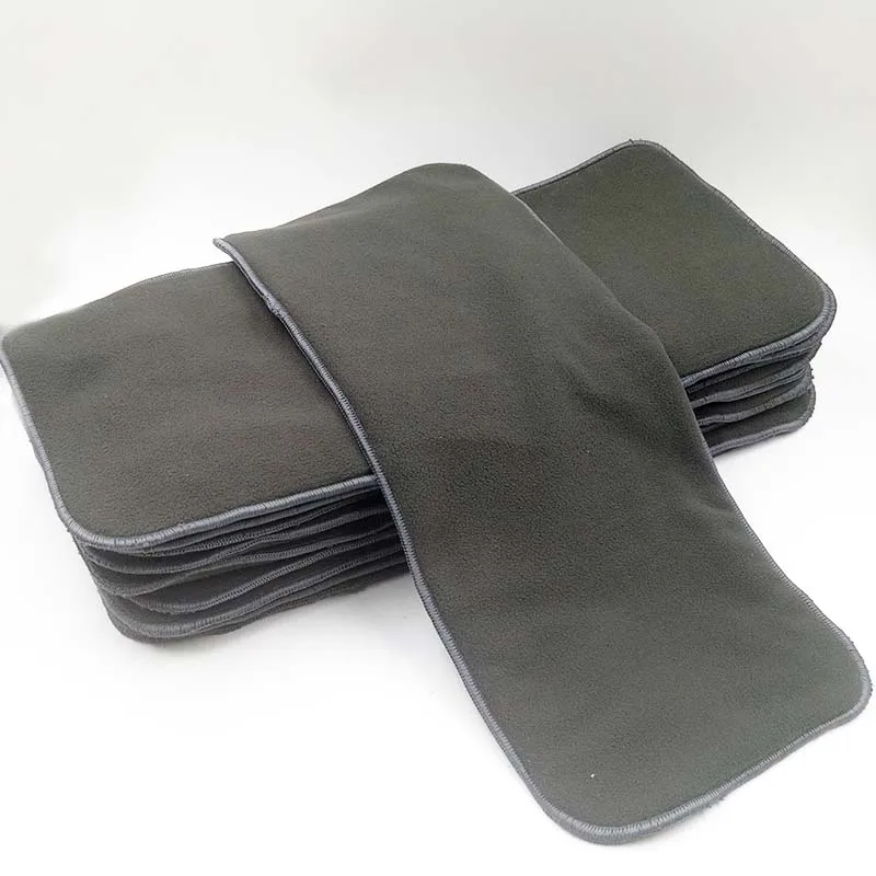 Super absorbent 5 layers bamboo charcoal insert for cloth adult diaper