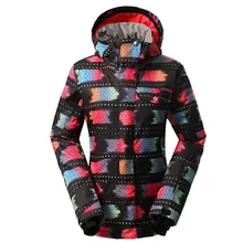 Сноуборд куртка для женщин и мужчин водонепроницаемый ветрозащитный Теплый Лыжный жакет пальто утолщенная дышащая одежда куртка с капюшоном, верхняя одежда