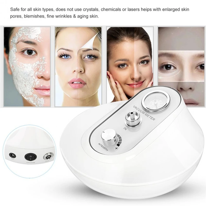  2019 Portable 3 IN 1 Diamond Skin Rejuvenation Anti-Aging Device Exfoliating Firming Wrinkle Beauty