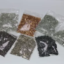 7 мешков природы без наполнителя слюда хлопья отлично подходит для наклеек для ногтей, изготовления открыток, скрапбукинга, смешанных медиа проектов