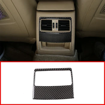 

Real Carbon Fiber Style Rear Row Air Conditioning Vent Frame Trim Sticker For BMW E90 E92 3 Series 2005-2012 Car Accessories