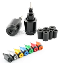 MOTO Алюминий рука бар наконечники для ручки управления мотоциклом для kawasaki Ninja 250R ABS 300 650 400R 1000 ниндзя H2R ZX-14R ZX-10R ZX-6R 636 ZX-10RR