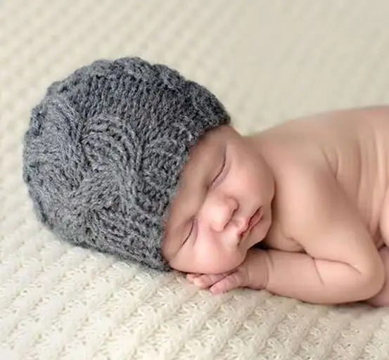 

2016 New Children Hats Knitted Warm Beanies Toddler Kids Girl Boy Beanie Hats Hemp Flowers Braided Crocheted Beanies Caps