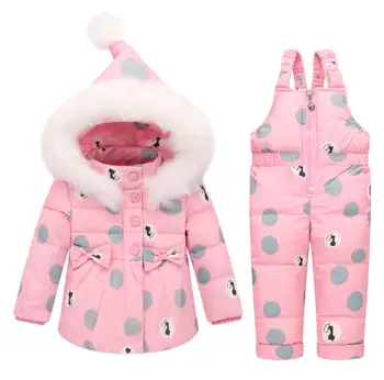 

Baby Snowsuit Winter Windproof Baby Girl Baby Boys Warm Romper Duck Down Snowsuit Ropa De Bebe Baby Clothes