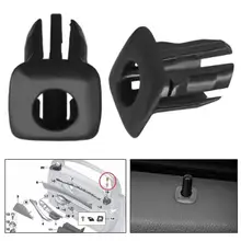 Автомобильная дверная штифтовая направляющая панель, кнопка блокировки ручки, черный чехол, автомобильные аксессуары, автомобильный Стайлинг, замена для BMW 5 серии F10