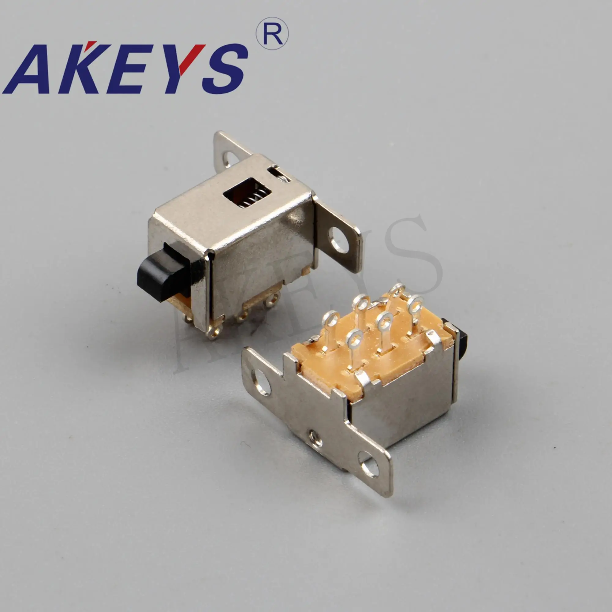 PS-22F14 6PINS A05 self locking power supply switch With 4 fixed feet
