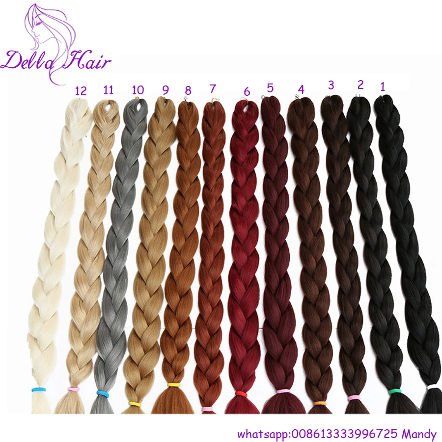 82 25 Colors Expression Braid 165g Ultra Kanekalon Expression Braiding 