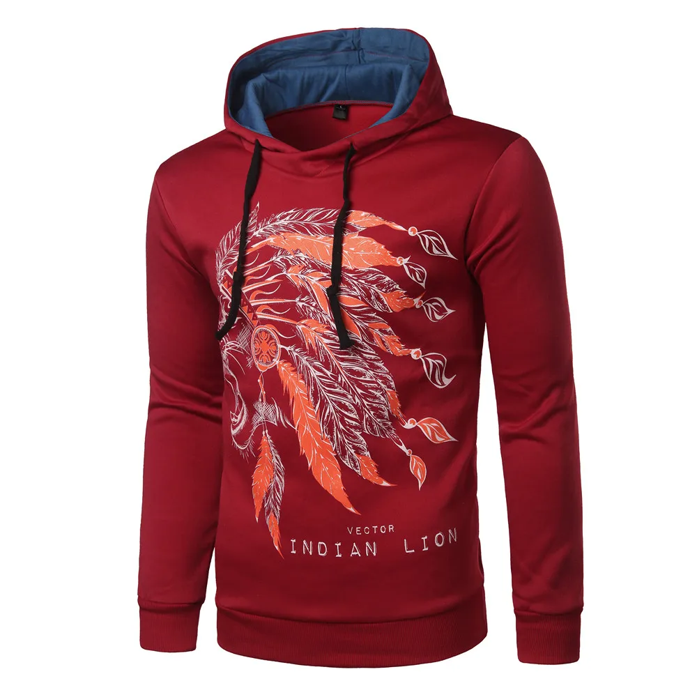

Men's Sportswear New Fashion Hooded Sweatshirts Brand Hoodies B504