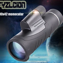 10X42 Монокуляр телескоп широкоугольный ручной мощный Монокуляр Портативный Открытый низкий свет ночного видения