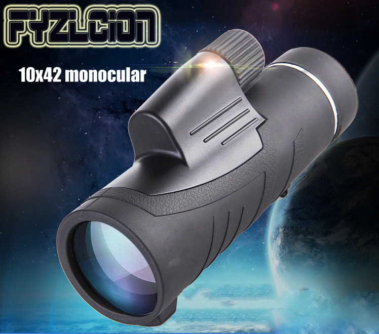 

10X42 Monocular Telescope Wide-angle Handheld High-powered Monocular Portable Outdoor Low-light Night Vision