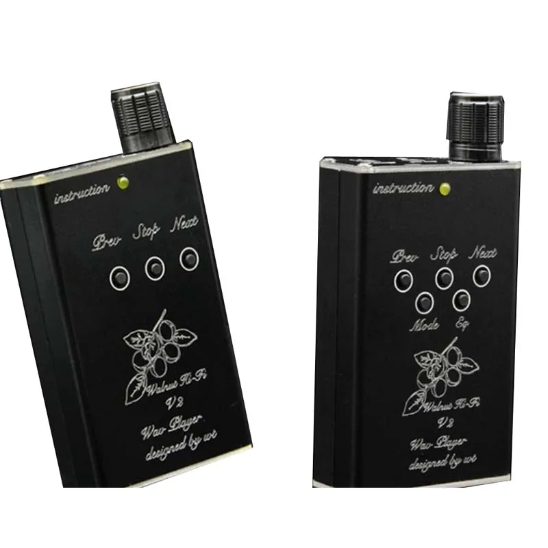  new arrival walnut V2S Professional Lossless Music MP3 HiFi Player Support 32GB TF Card Support Amp