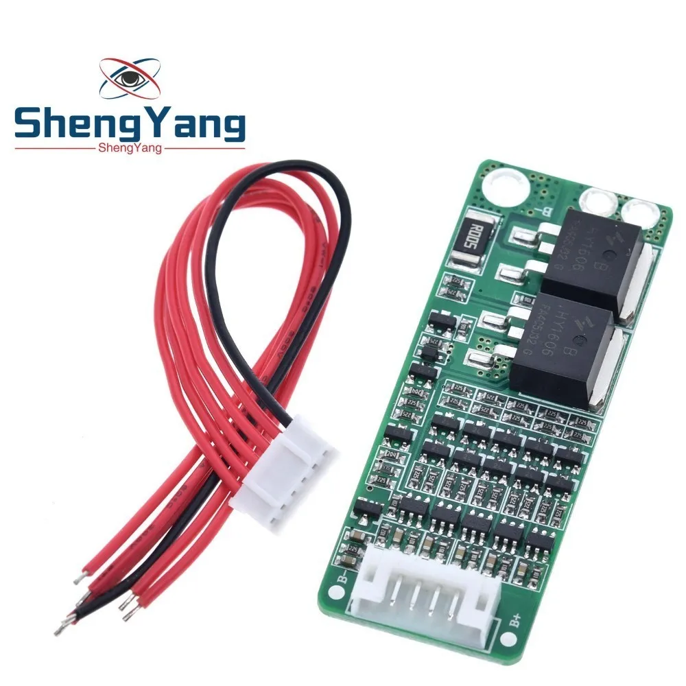 ShengYang 5S 15A Li Ion литиевый аккумулятор BMS 18650 Защитная плата зарядного устройства 18 в