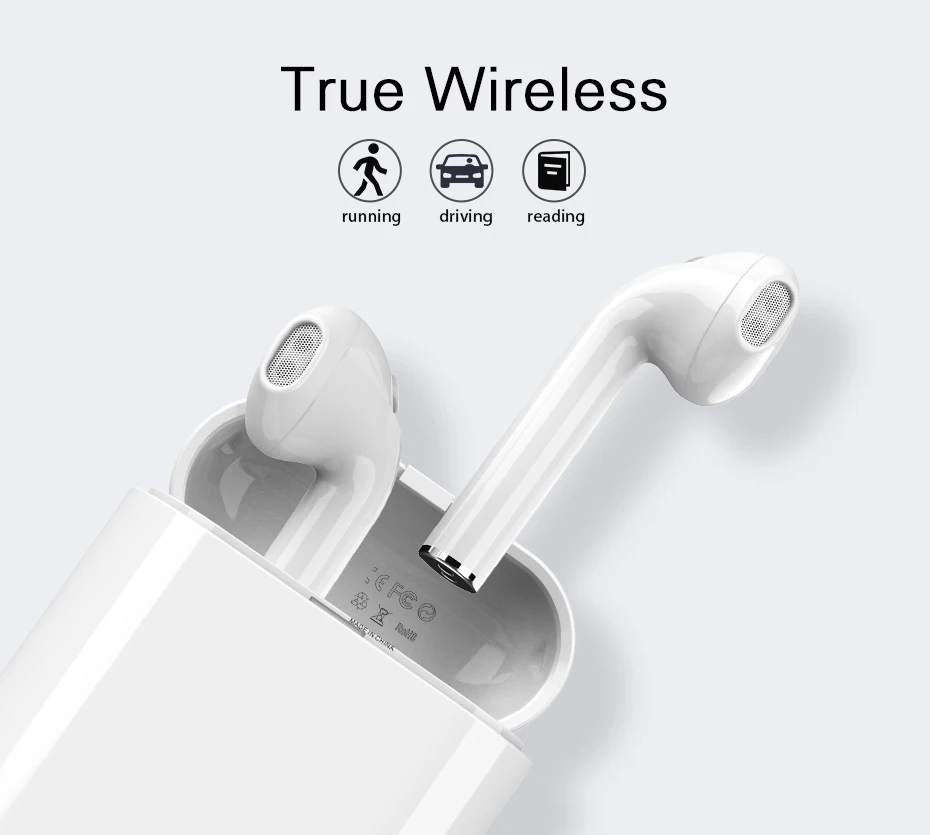 Langsdom T7 Bluetooth наушники для airpods вкладыши True Беспроводной наушники для телефона Bluetooth V4.2 стерео блютуз Наушники для Мобильный телефон Fone де ouvido