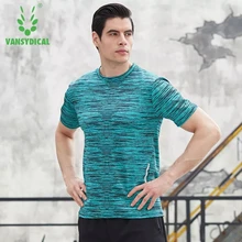 Workout Tops Men High QualityTraining tshirt Functional T-shirt Quick Dry Homme Shorts Sleeves Men T-Shirt Running Gym Fitness