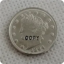 1894 Liberty Head V Имитация монеты никеля