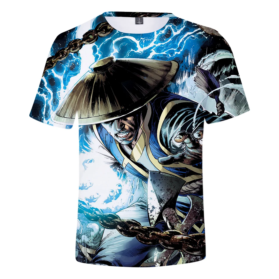 2019 hot Sale Tshirt Mortal kombat 11 Fashion 3D Print T shirt Men/Women Summer Harajuku Short Sleeve tops