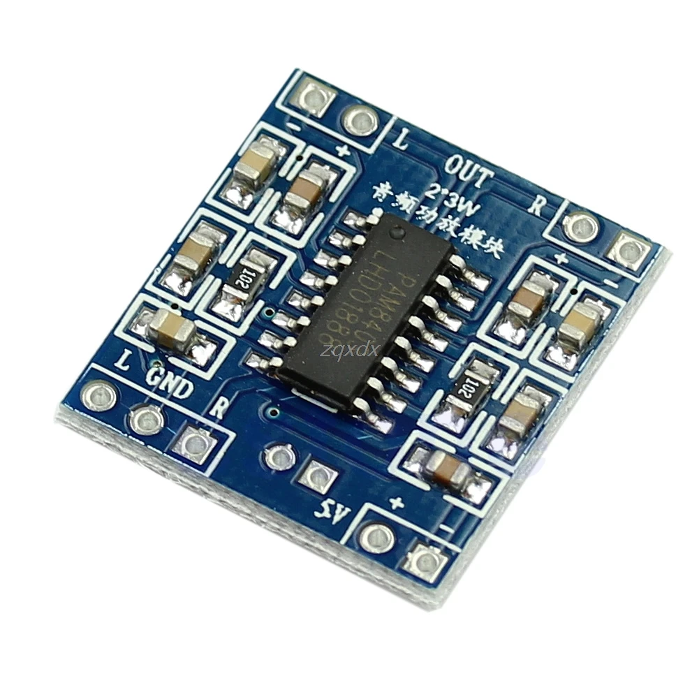 

DC 5V 2 Channels 3W Digital Power D Audio Amplifier Board Amplifier Module New July DropShip