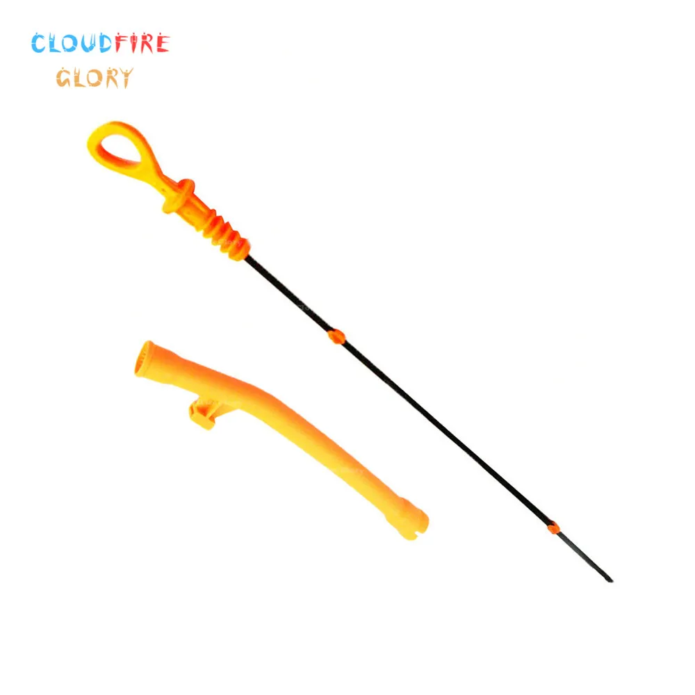 

CloudFireGlory 06A103663B 06A115611B 06A115611Q Oil Dipstick & Tube Sleeve Guide For VW Jetta Golf Beetle TT 1.8T 2000 2003 2005
